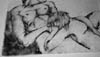 untitled charcoal sketch - 1996