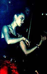 Rachel enchants with the violin
