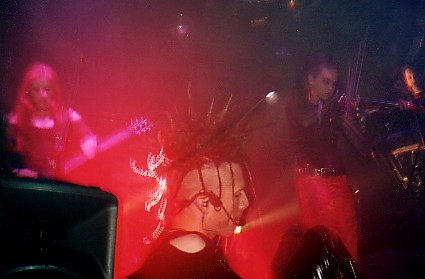 The Cruxshadows on stage in Portland
