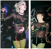 Jessica and Beth dance