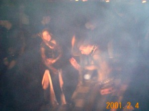 Spooky shot of dancefloor