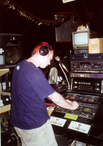 DJ Shiva spinning