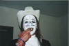 Gamma - pre-performance lipstick check
